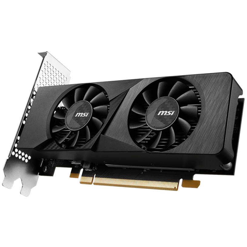 MSI GEFORCE RTX 3050 LP 6G OC graphics card NVIDIA 6 GB GDDR6-3