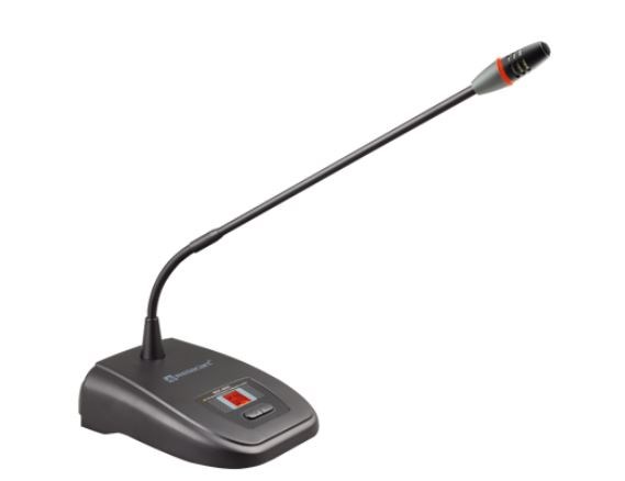 Mikrofon RELACART WDC-900C (bežični, trajanje baterije 7 sati, težina 0.85 g, tip predsjednički stolni, frekvencija slušalica 65 - 18000 Hz, ukupna izlazna snaga 15 mW, audio ulaz (mini jack) da, montaža countertop, tip smjera mikrofona omnidirekcionalni)-0