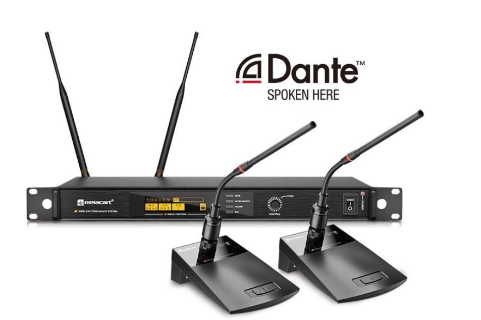 Central control unit RELACART WDC-903 (audio sample rate 48 kHz, control up to 255 wireless discussion units, 2 chairman units, 5 wireless units to speak at the same time, power management 100-240V AC 50/60H, total harmonic distortion plus noise 0.005%, weight 3.2 kg)-1