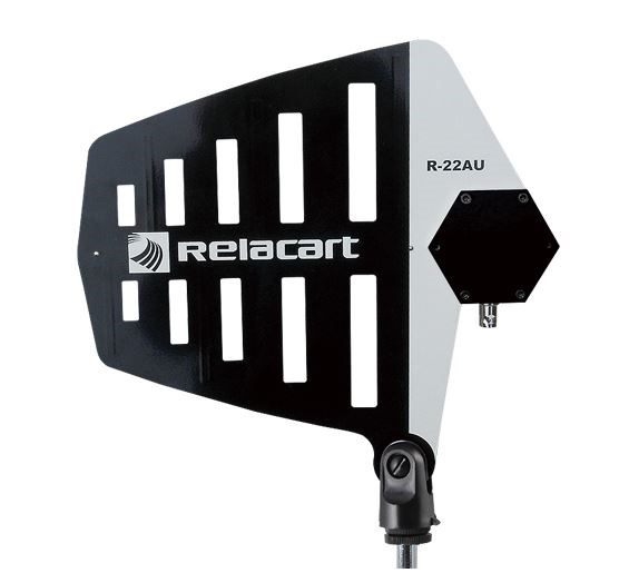 Antenna RELACART R-22AU (BNC ports quantity 1, dimensions 258 x 236 x 1.6 mm, energy gain 6dB, luggage bag weight 255 g, carrier frequency range 520 - 960 MHz)-0