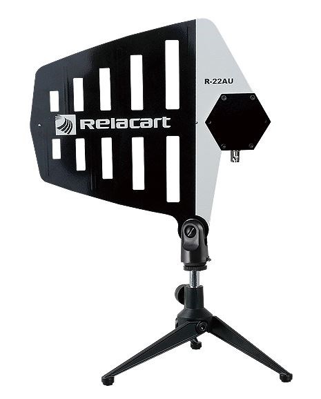 Antenna RELACART R-22AU (BNC ports quantity 1, dimensions 258 x 236 x 1.6 mm, energy gain 6dB, luggage bag weight 255 g, carrier frequency range 520 - 960 MHz)-1