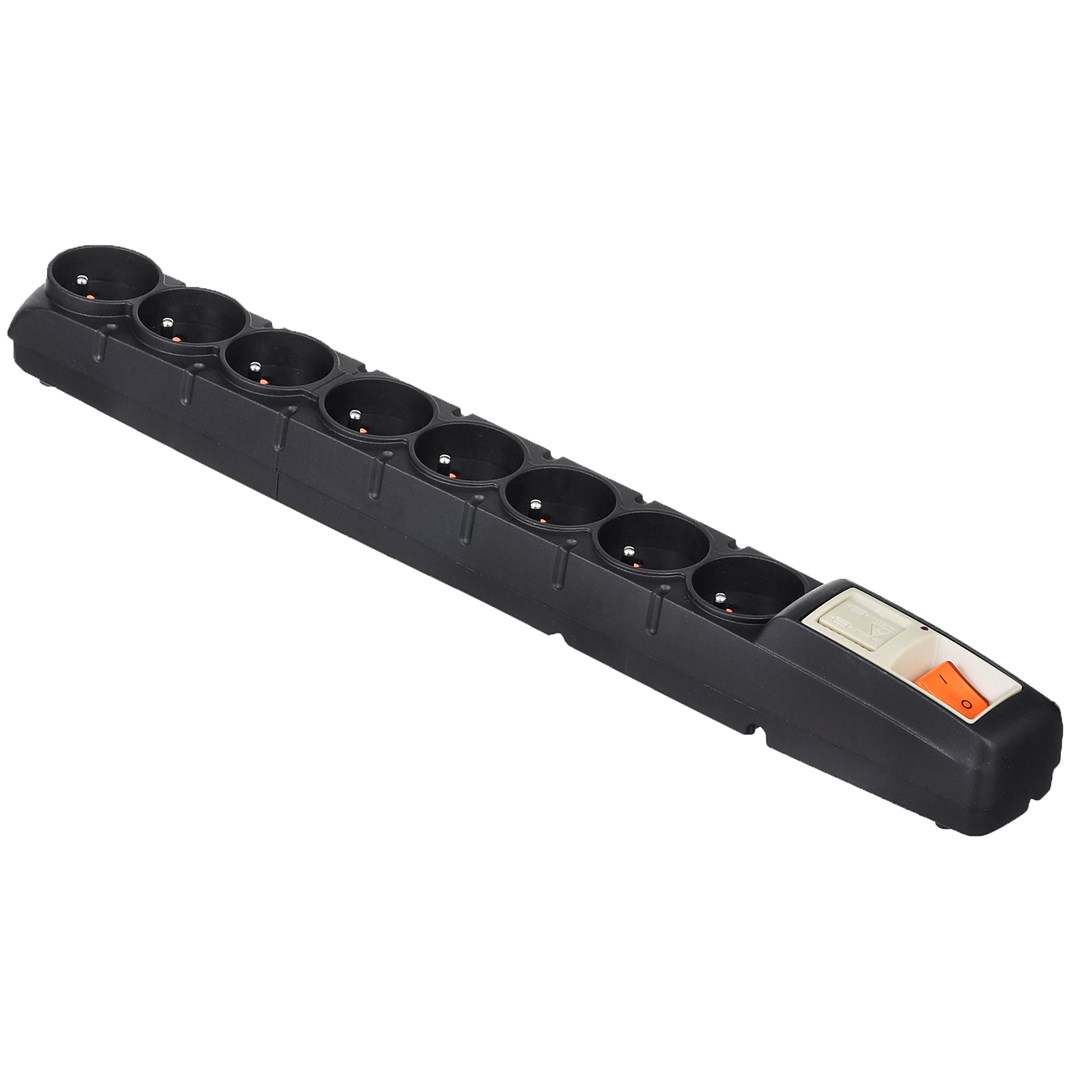 HSK DATA acar S8 PRO 8 AC outlet(s) 230 V Black 1.5 m-1
