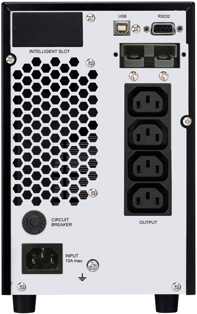 UPS POWERWALKER VFI 2000C (2 kVA, 1600 W, 4 AC outlet(s), LCD, crna boja)-3