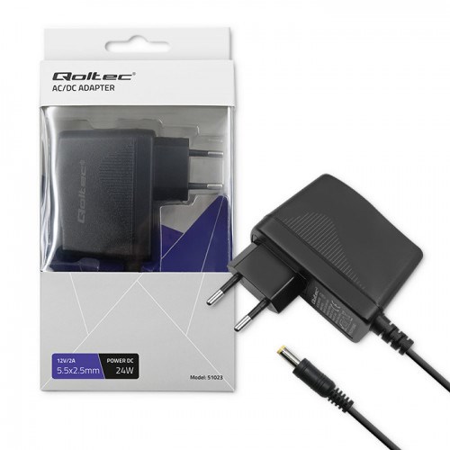 Punjač za akumulatore QOLTEC 12V 2A 24W (za AGM/GEL baterije)-0