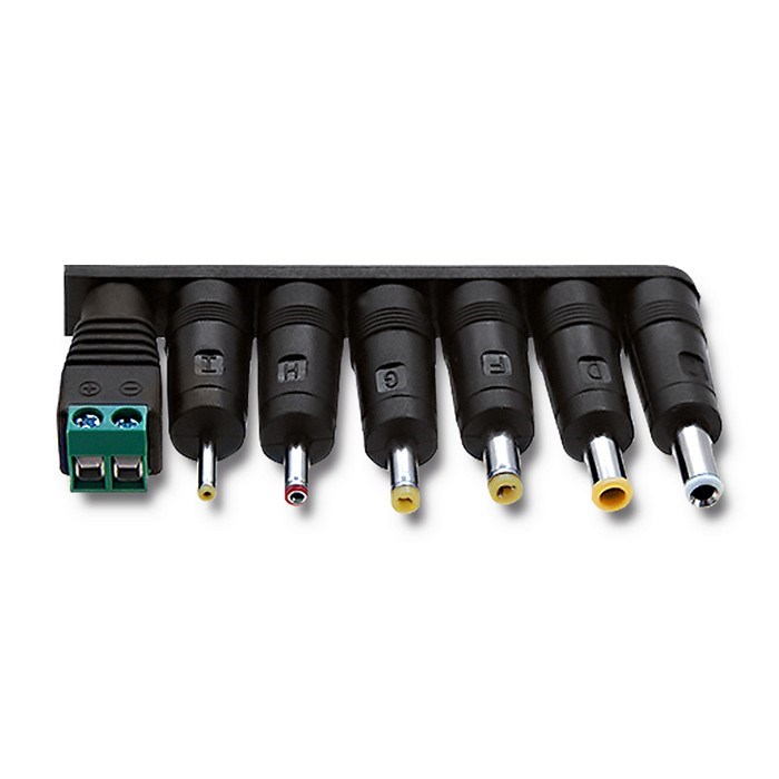 Qoltec 51736 Universal power adapter 12V | 2.5A | 30W | 7 plugins-1