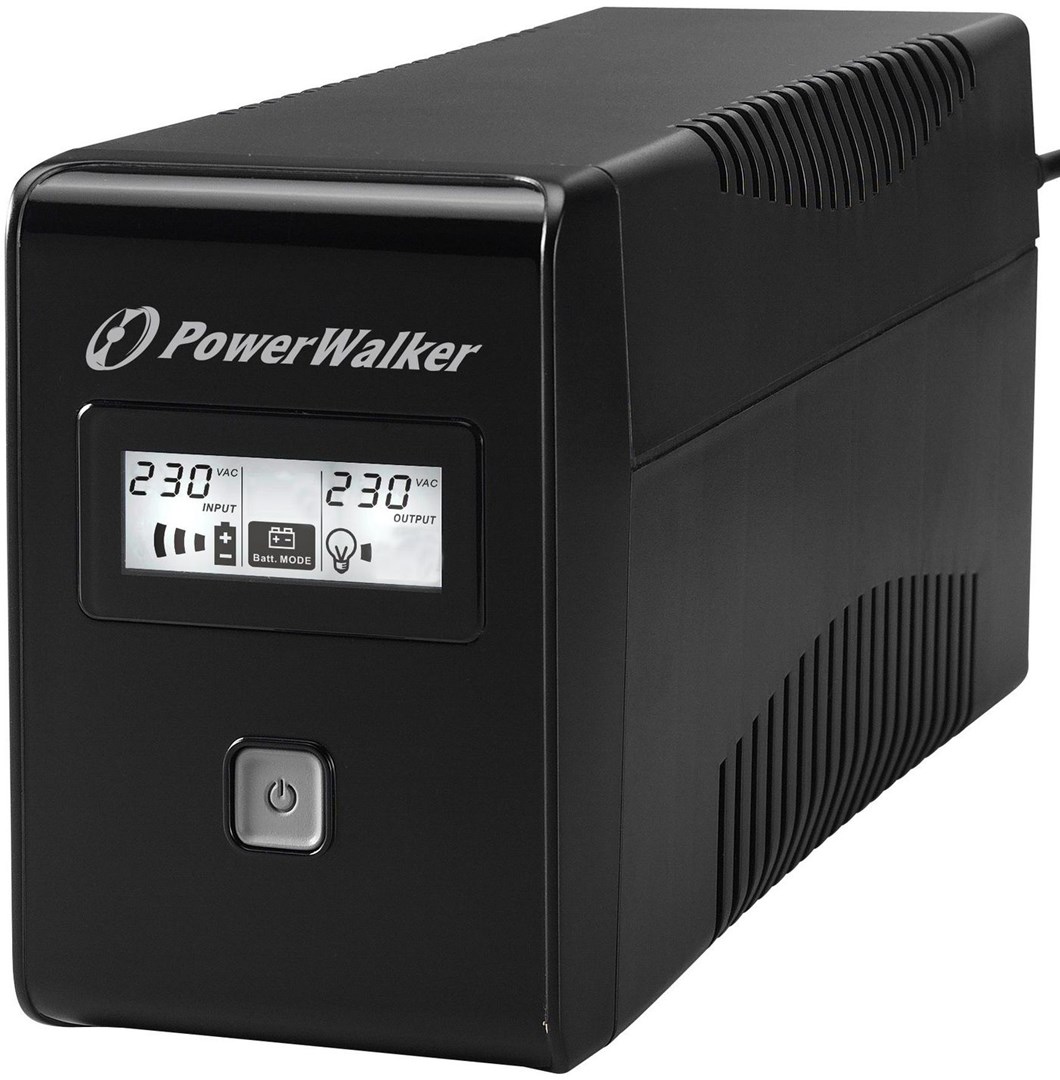 UPS napajanje POWER WALKER VI 650 LCD (650VA/360W, Line-Interactive, LCD zaslon)-4