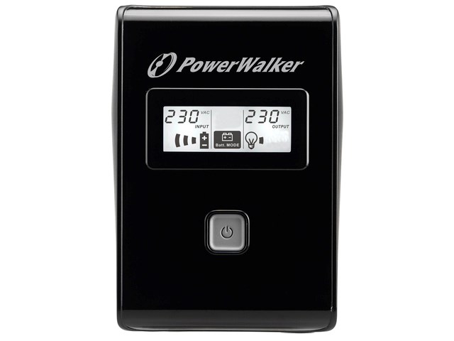 UPS napajanje POWER WALKER VI 650 LCD (650VA/360W, Line-Interactive, LCD zaslon)-1