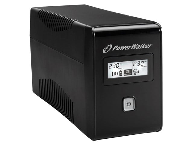 UPS napajanje POWER WALKER VI 650 LCD (650VA/360W, Line-Interactive, LCD zaslon)-3