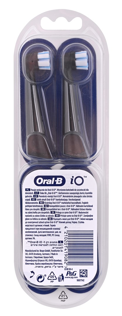 Nastavci za četkicu za zube BRAUN Oral-B iO Gentle Care black (crna boja)-1