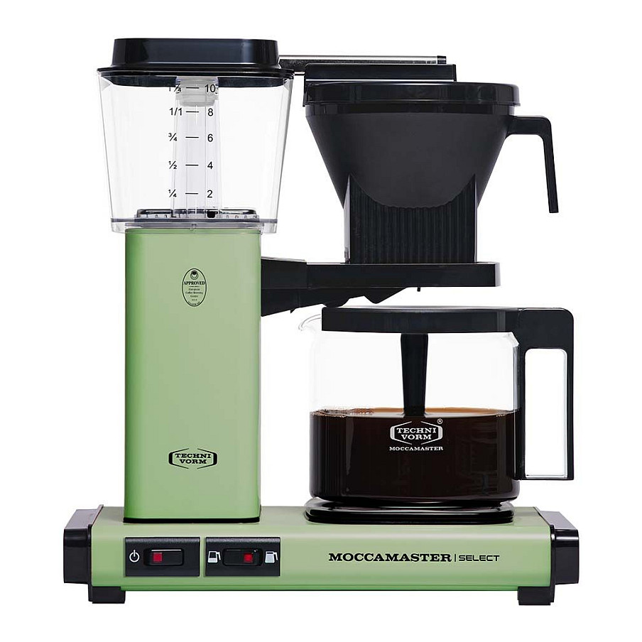 Aparat za kavu MOCCAMASTER KBG Select (1,25 l, 1520 W, pastelno zelena)-0