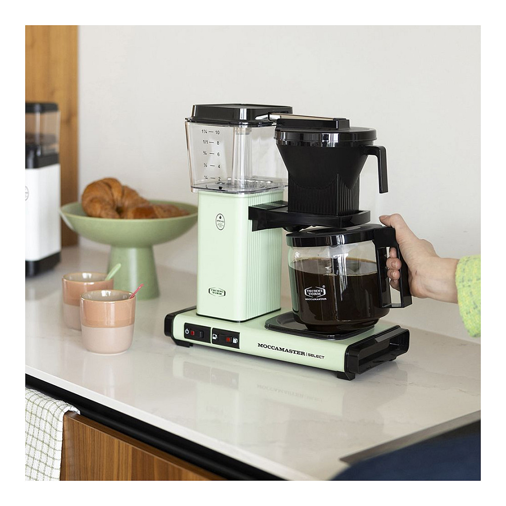 Aparat za kavu MOCCAMASTER KBG Select (1,25 l, 1520 W, pastelno zelena)-3