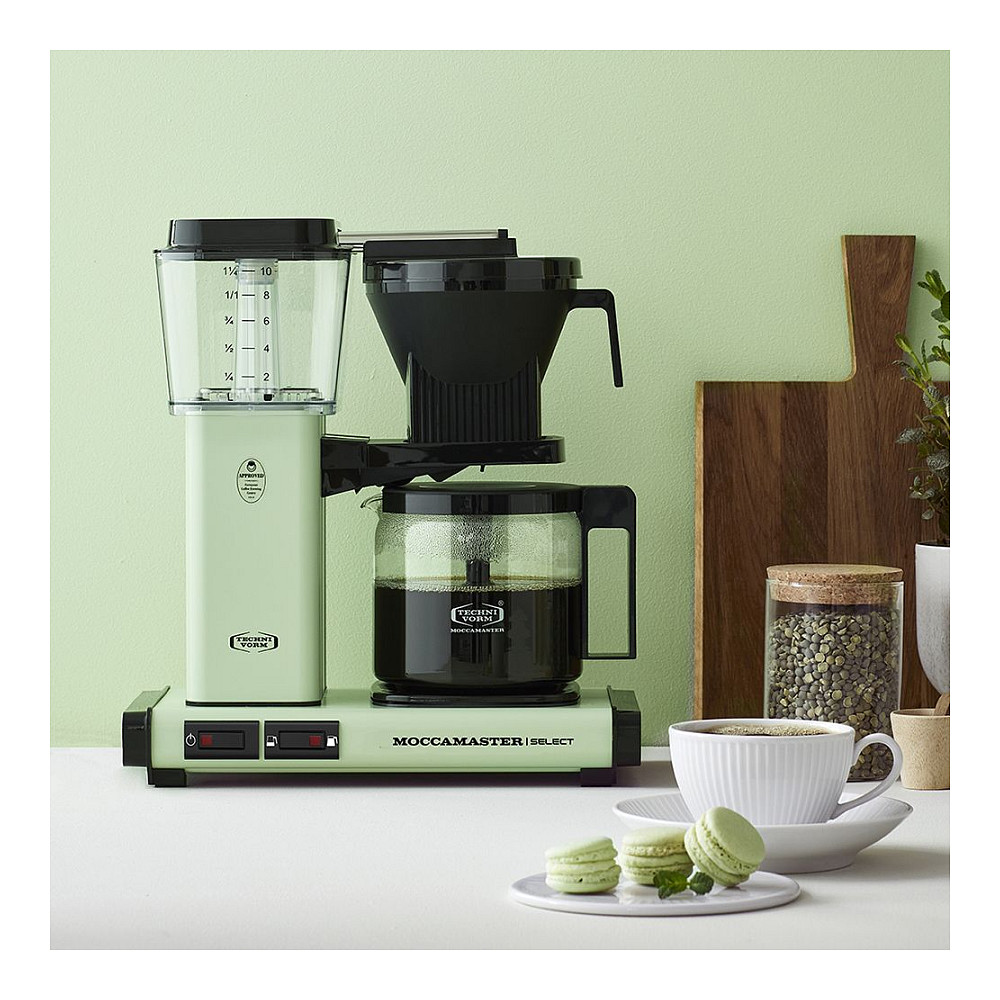 Aparat za kavu MOCCAMASTER KBG Select (1,25 l, 1520 W, pastelno zelena)-5