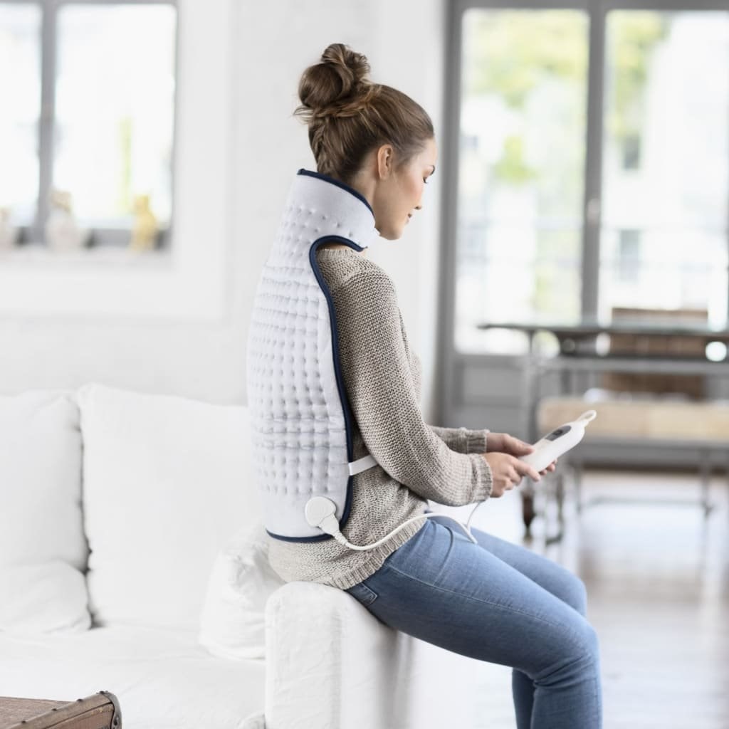 Grijaći jastučić MEDISANA Neck and Back Heating Pad HP 460 (dimenzije 58 x 38 cm, snaga 100 W, 3 razine grijanja, zaštita od pregrijavanja, odvojivi kabel, periva navlaka)-2