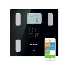 Elektronička osobna vaga OMRON VIVA Square Black-1