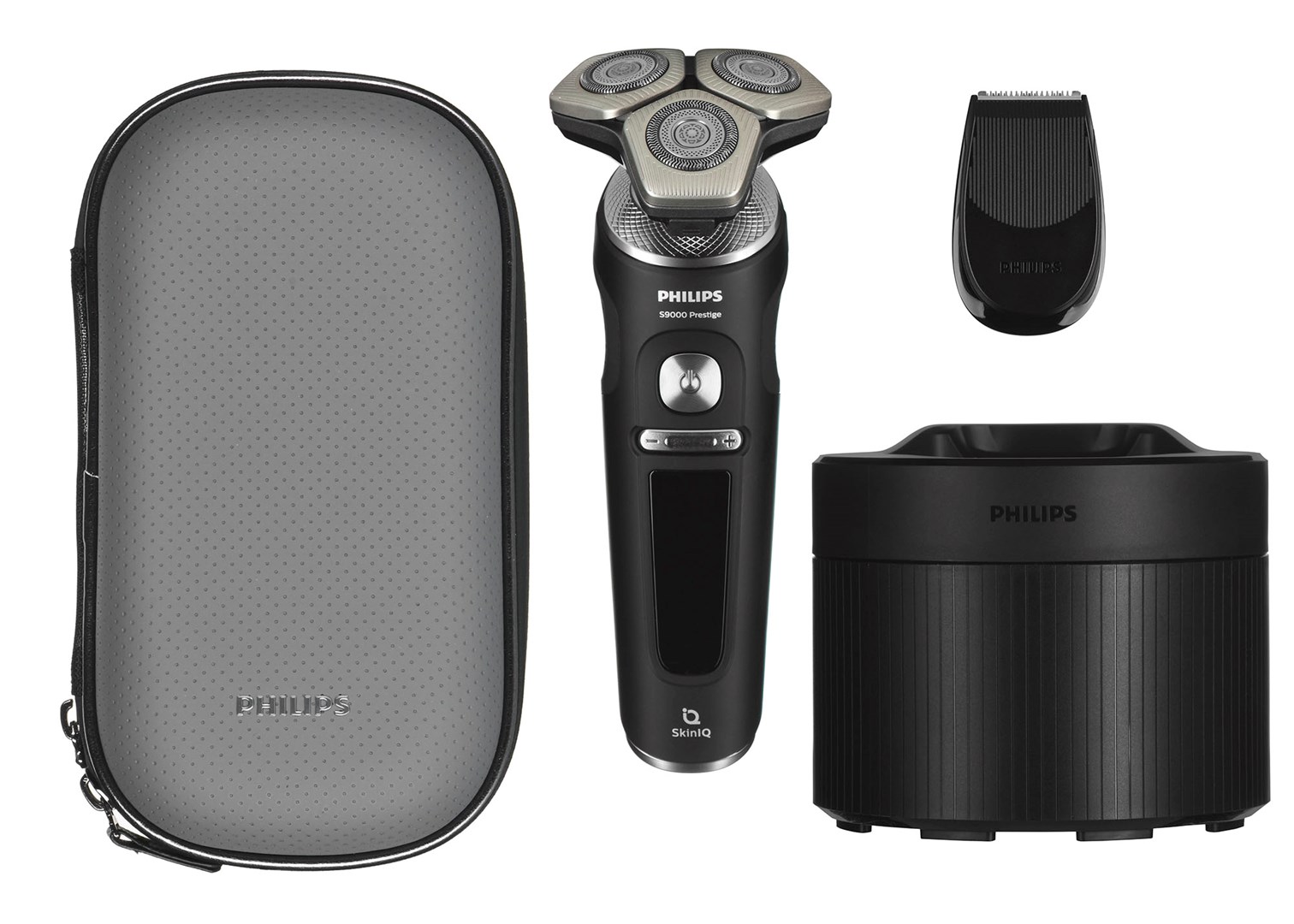 Philips Shaver S9000 Prestige SP9840/32 men's shaver Rotation shaver Trimmer Grey-13