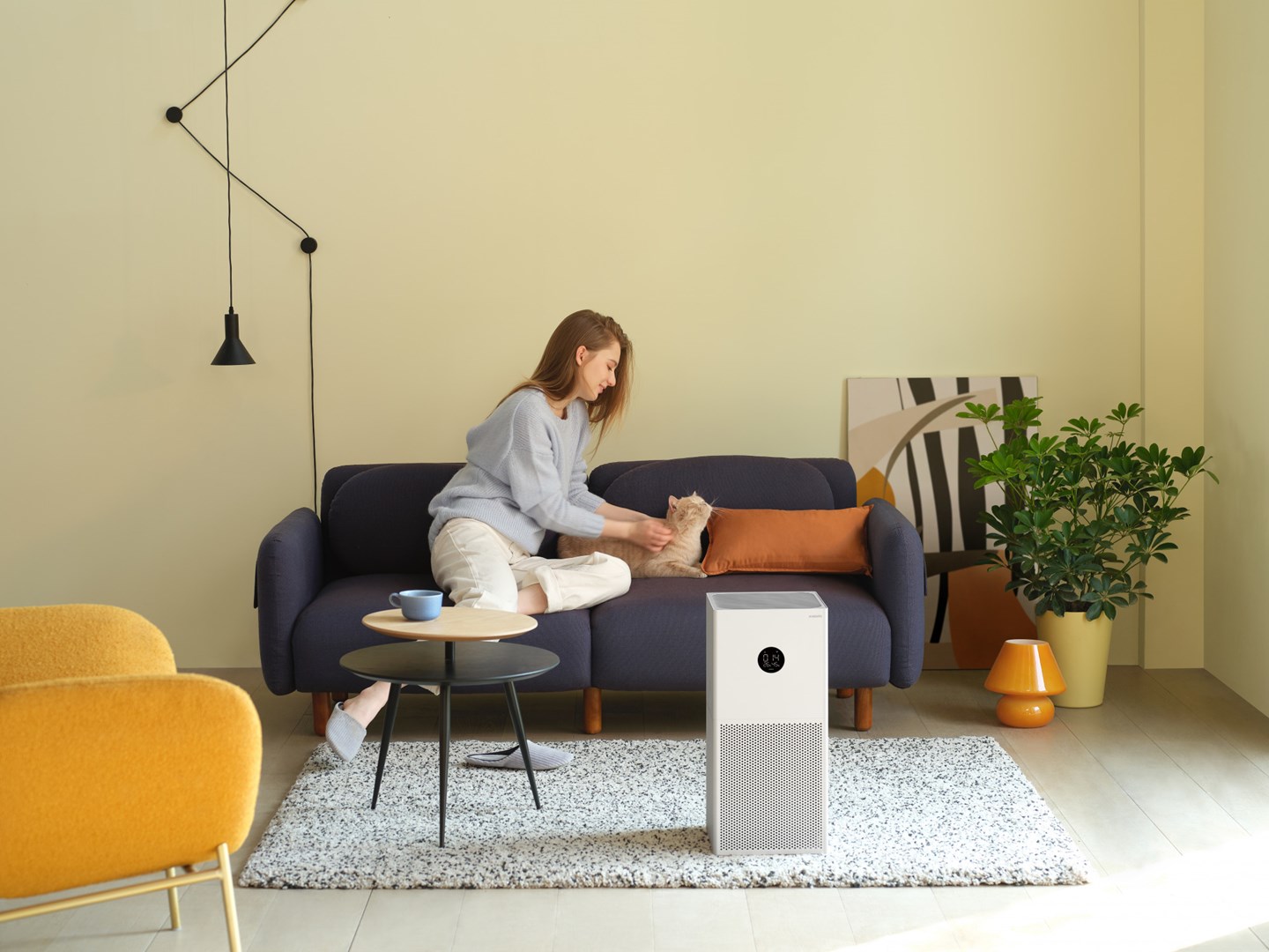 Pametni pročišćivač zraka XIAOMI Smart Air Purifier 4 Lite (2 m², 61 dB, 33 W) bijela-1