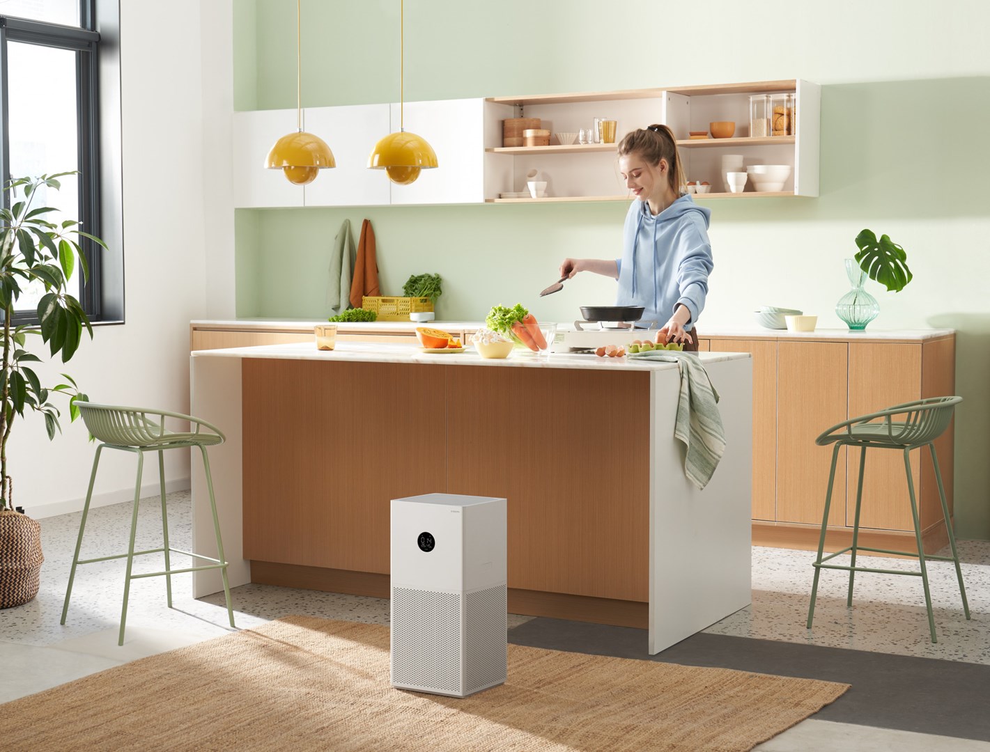 Pametni pročišćivač zraka XIAOMI Smart Air Purifier 4 Lite (2 m², 61 dB, 33 W) bijela-3