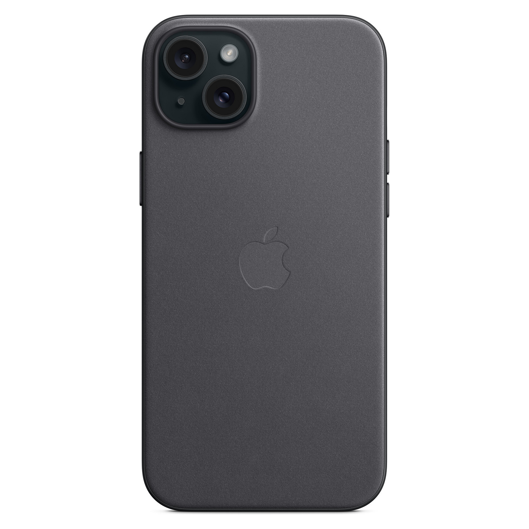 Maska za mobitel APPLE iPhone 15 Plus FineWoven s MagSafe - Crna-4
