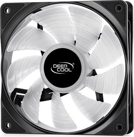 Ventilator za računalno kućište DEEPCOOL RF120 (12 cm, LED, PWM, crni, bijeli)-2