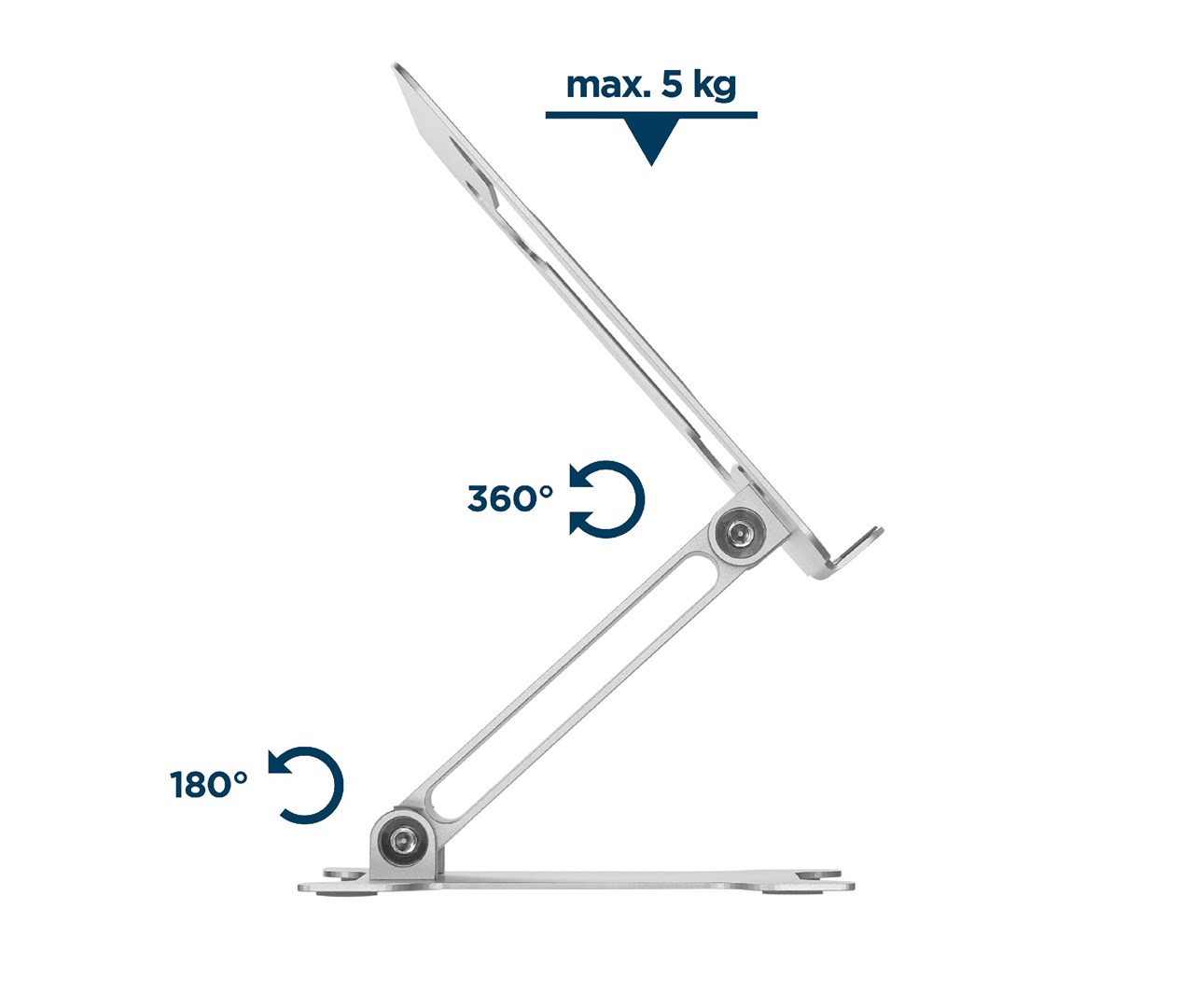 Podloga za laptop GEMBIRD NBS-D1-03 (srebrna, 39.6 cm)-15