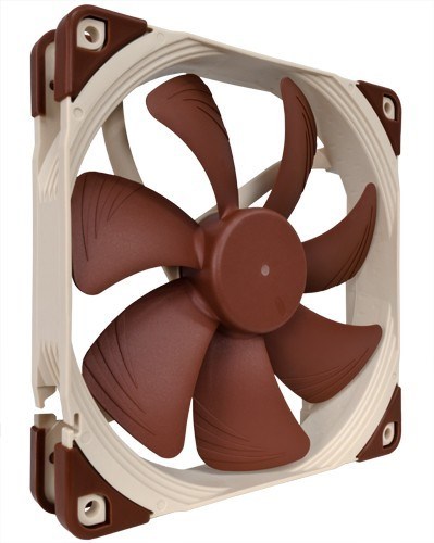Ventilator za kućište računala Noctua NF-A14 PWM (14 cm, smeđi)