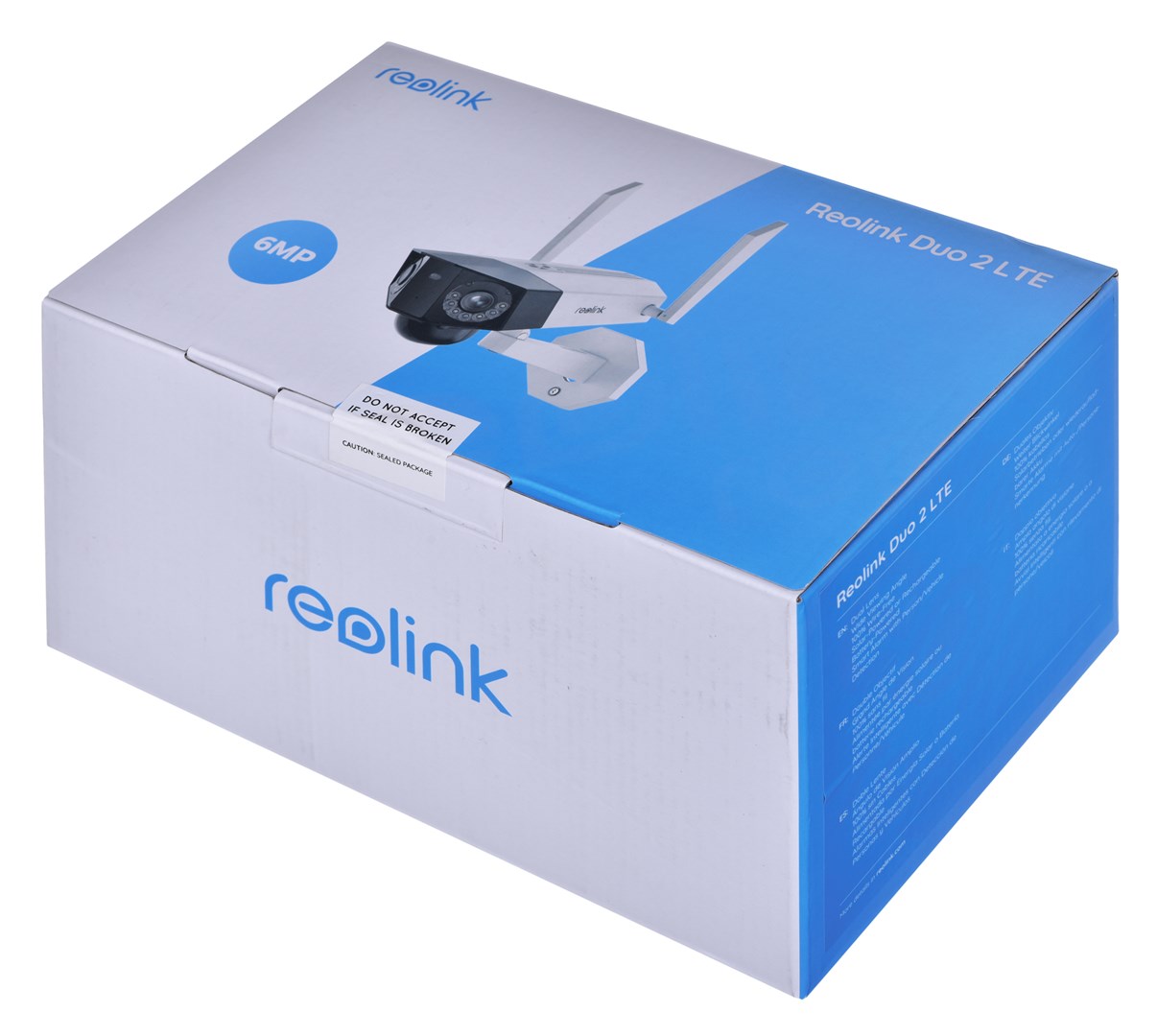 IP kamera REOLINK DUO 2 LTE s dvostrukom lećom Bijela (Bežična, 6 MP, 180° kut gledanja, Noćni vid, 4G LTE)-9