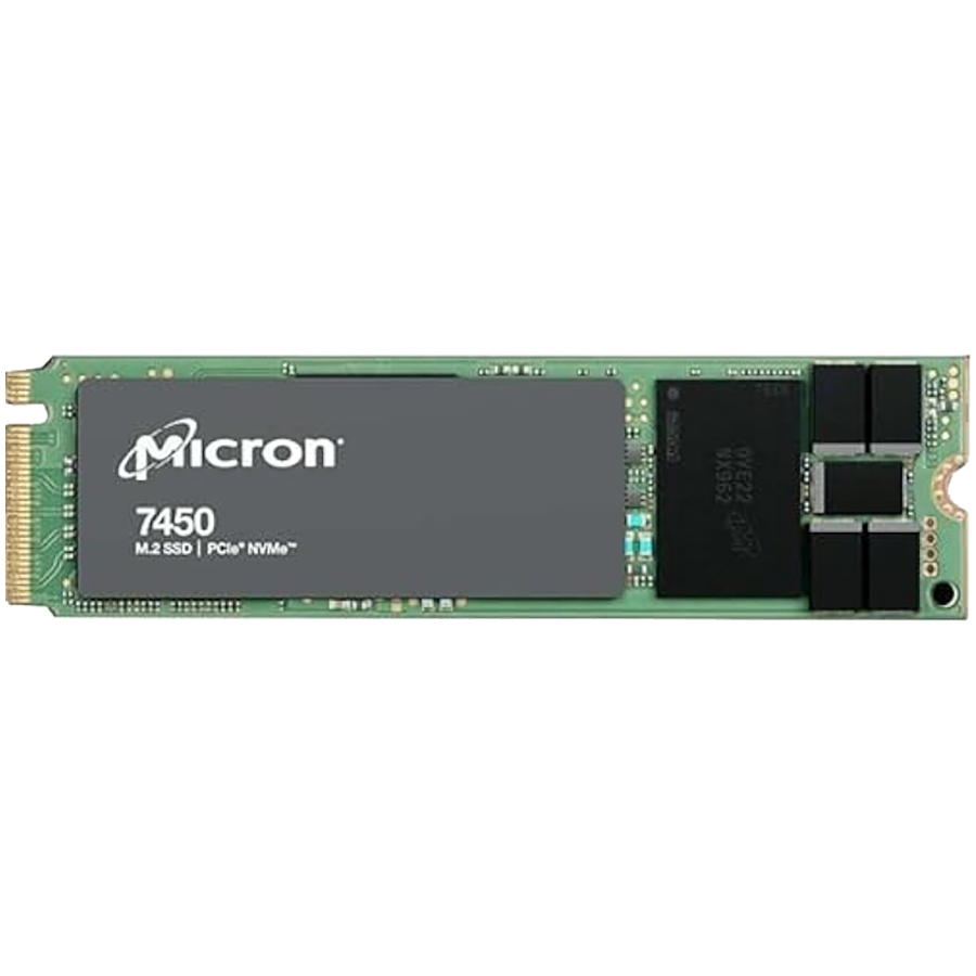 Micron 7450 PRO 480GB NVMe M.2 (22x80) Non-SED Enterprise SSD [Single Pack], EAN: 649528924315-0