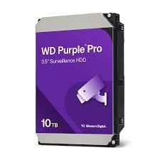HDD WESTERN DIGITAL Purple Pro WD102PURP 10 TB (kapacitet 10 TB, sučelje SATA III, 512 MB, format 3,5", 7200 RPM, brzina prijenosa 272 MB/s)