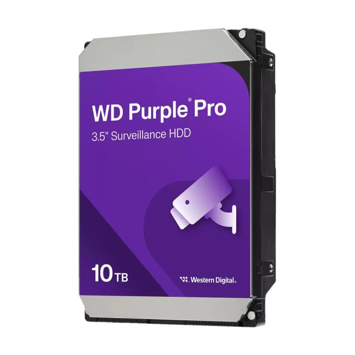 HDD WESTERN DIGITAL Purple Pro WD102PURP 10 TB (kapacitet 10 TB, sučelje SATA III, 512 MB, format 3,5", 7200 RPM, brzina prijenosa 272 MB/s)-0