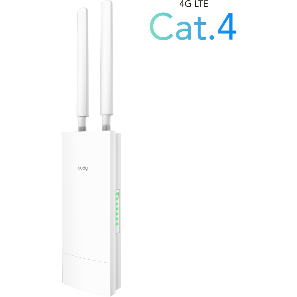 Router CUDY LT400 OUTDOOR_EU (Desktop/pole router, IP65, 4G, 300 Mbit/s, bijela boja)-3