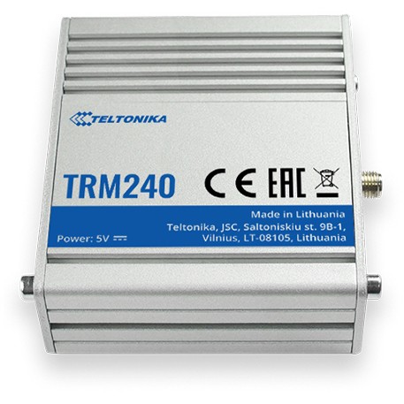Modem TELTONIKA TRM240 Micro-USB, unutarnja antena, plava boja