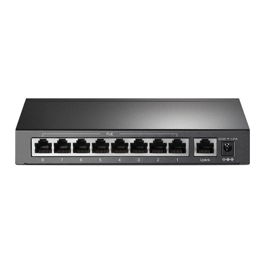 Mrežni switch TP-Link (9-port, 10/100 Mbps, Desktop, s 8-port POE+)-3