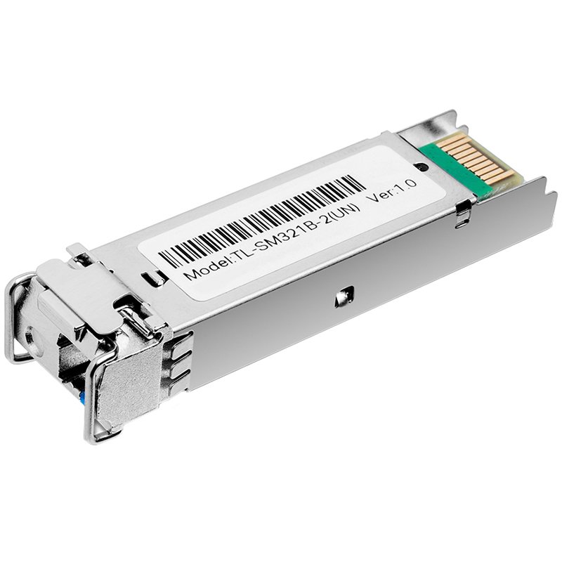 SFP modul TP-LINK 1000Base-BX WDM Bi-Directional, TX 1310 nm i RX 1550 nm, 1 LC Simplex port, do 2 km udaljenosti prijenosa na 9/125 μm SMF