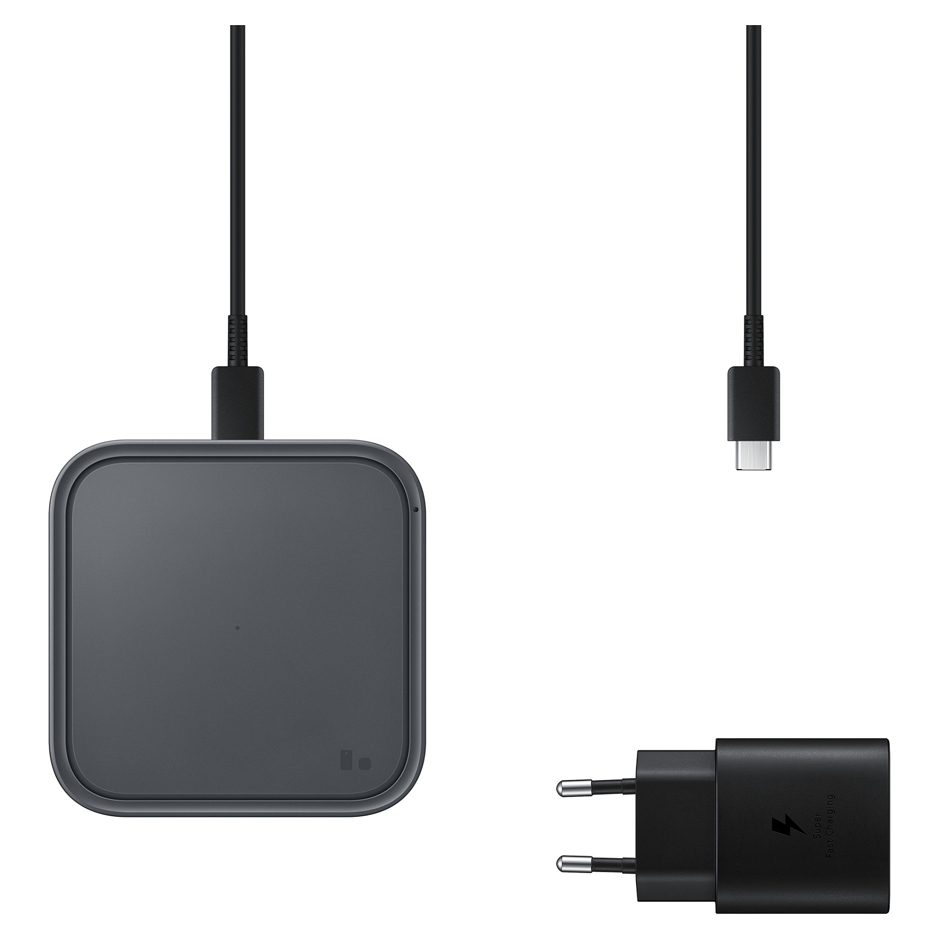 Bežični punjač wireless SAMSUNG EP-P2400TBEGEU, 15W crni + adapter-6