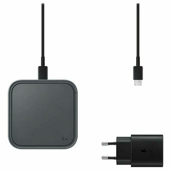 Bežični punjač wireless SAMSUNG EP-P2400TBEGEU, 15W crni + adapter-9