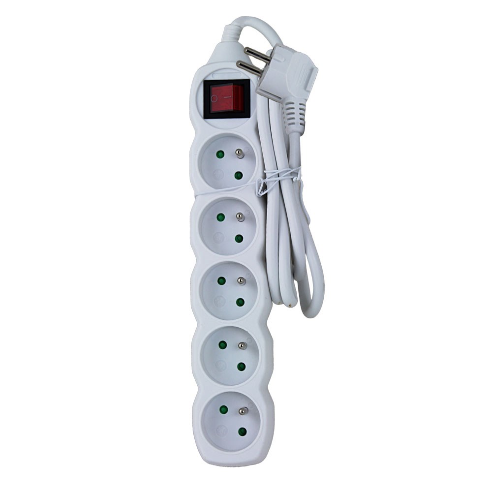 Power strip ESPERANZA ELK214W (5 utičnica, 1.5 m, bijela)-2