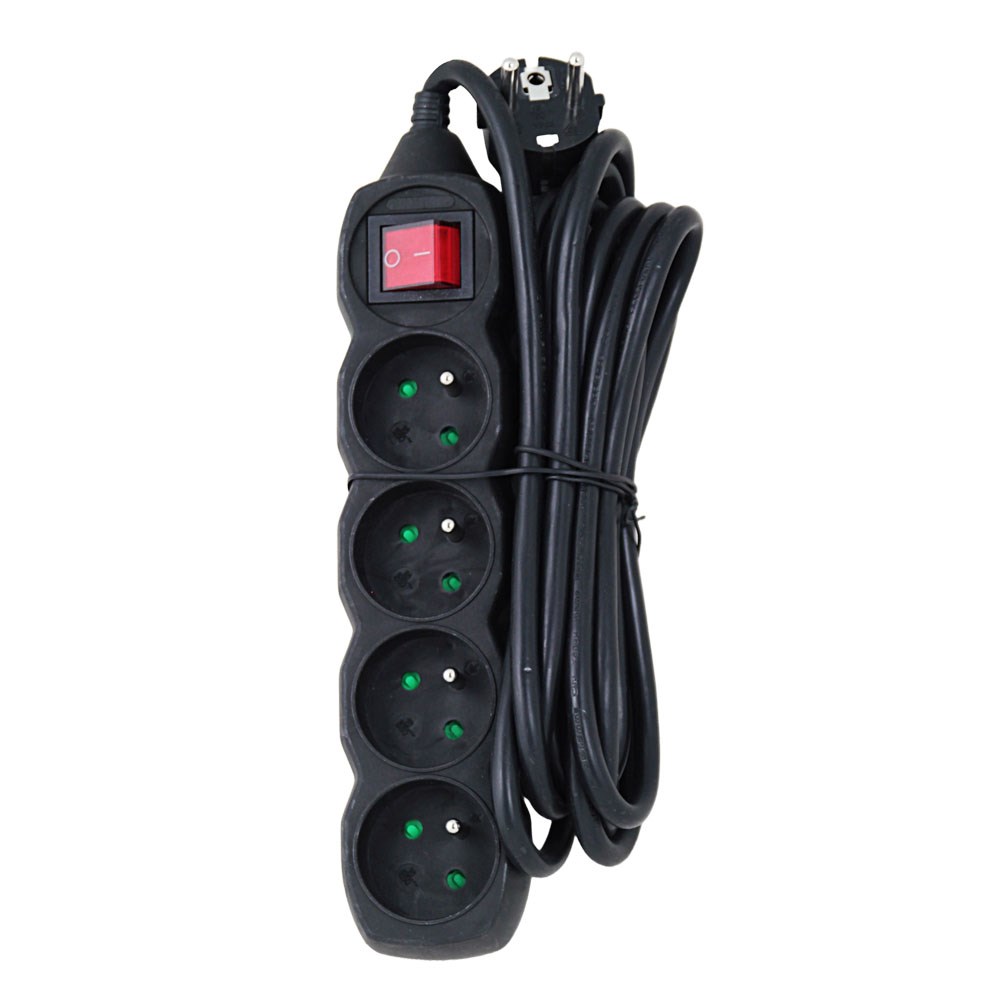 Power strip ESPERANZA ELK213K (4 utičnice, 3m, crna)-2