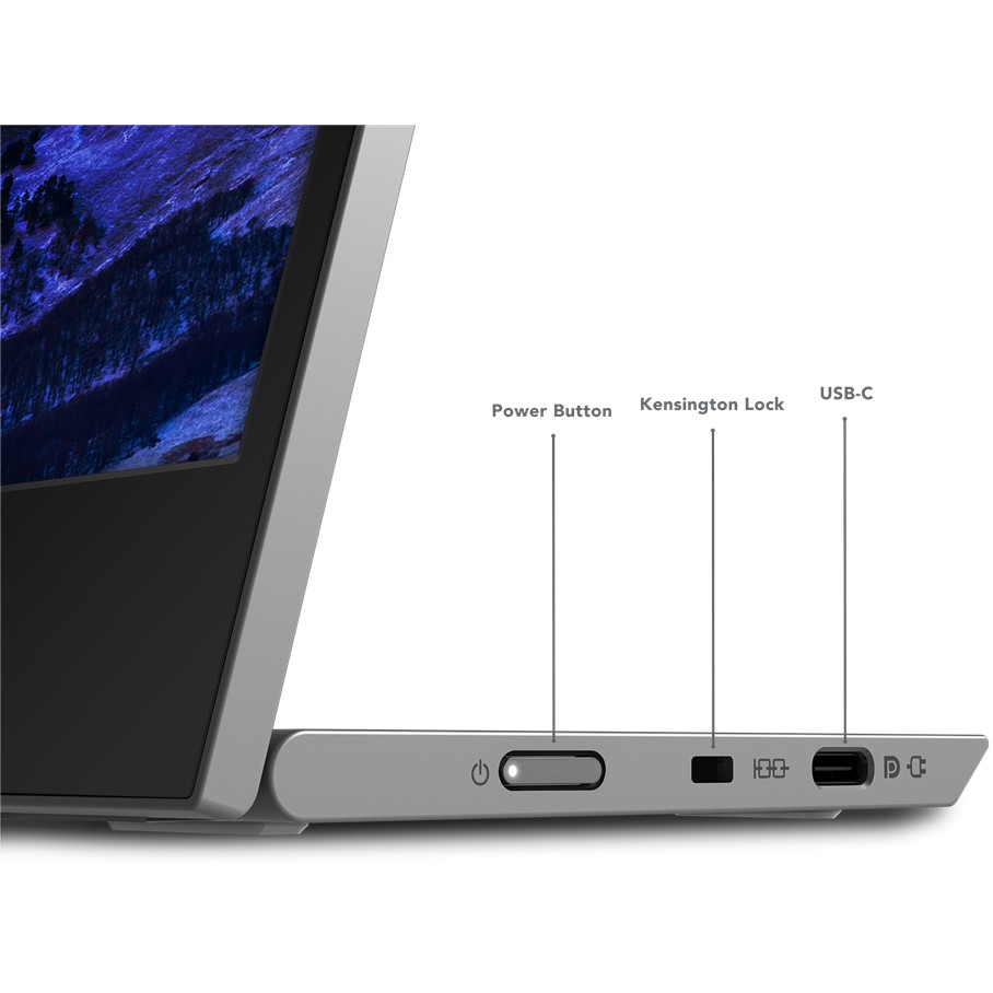 Monitor LENOVO L15 66E4UAC1WL (15.6" IPS, FHD, 60Hz)-8