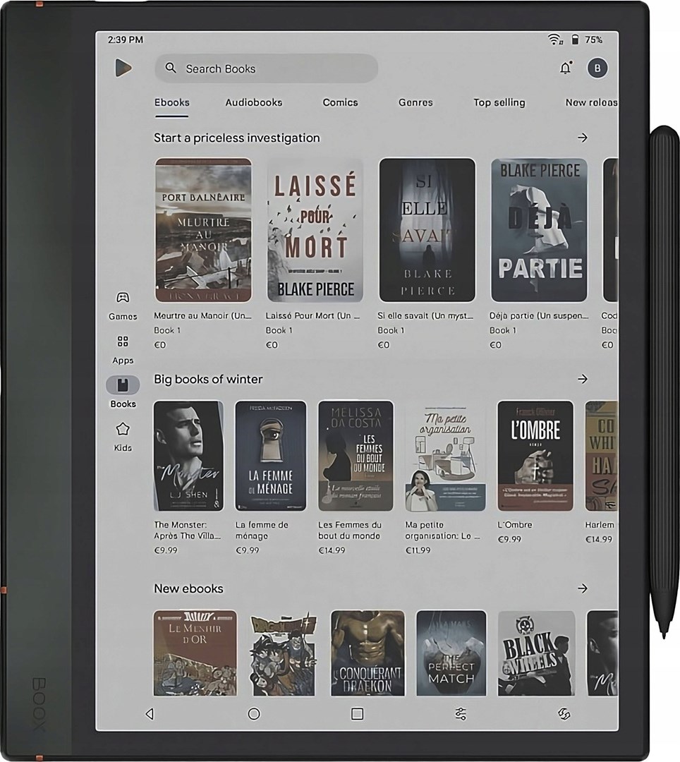 E-book čitač/tablet ONYX Boox Note Air 4 C (10.3" Touch, E-Ink Kaleido 3, 64GB, WiFi, sivi)-4