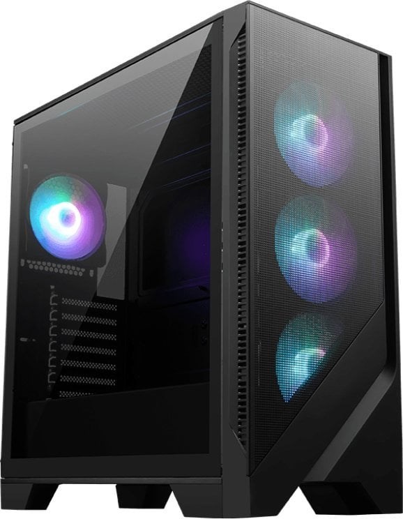 Kućište MSI MAG FORGE 321R AIRFLOW (midi tower, ATX, micro ATX, Mini-ITX, crna boja)