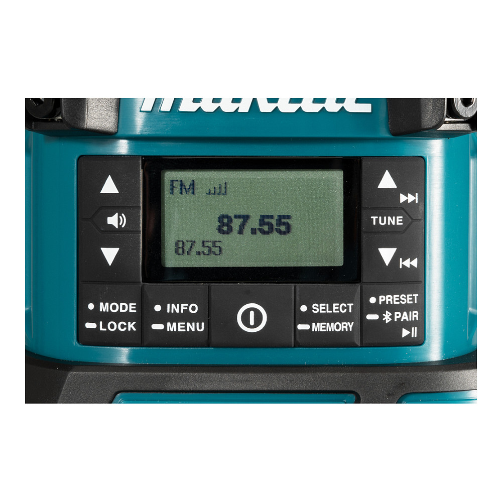 Prijenosni radio MAKITA DMR056 (analogan i digitalan, crna i plava boja)-2