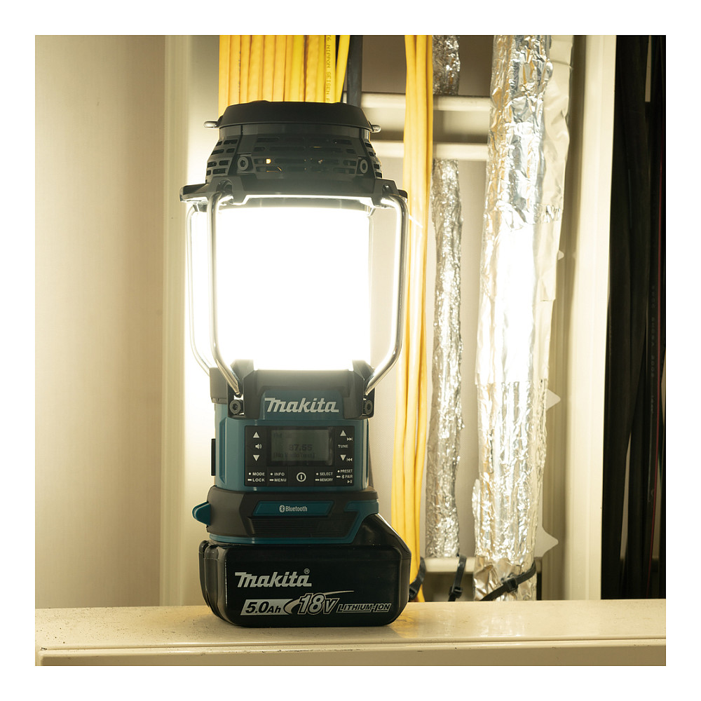 Prijenosni radio MAKITA DMR056 (analogan i digitalan, crna i plava boja)-3