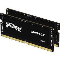 Kingston Technology FURY 32GB 5600MT/s DDR5 CL40 SODIMM (Kit of 2) Impact PnP-5