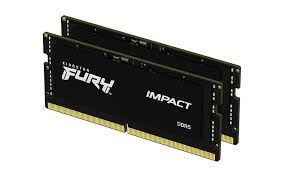 Kingston Technology FURY 64GB 5600MT/s DDR5 CL40 SODIMM (Kit of 2) Impact PnP-0