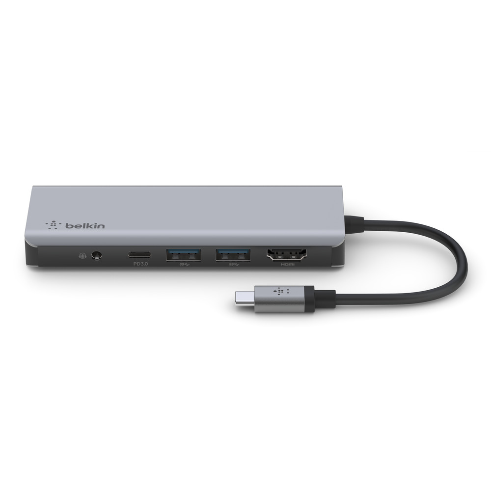 Sučelje s jednim priključkom BELKIN AVC009btSGY (USB 3.2 Gen 1 Type-C) srebrno-2