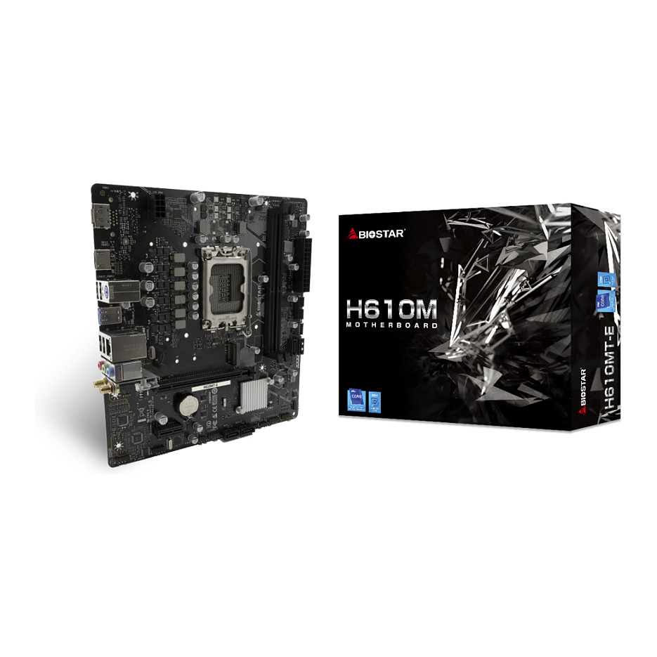 Motherboard BIOSTAR H610MT-E Intel H610 LGA 1700 micro ATX-0
