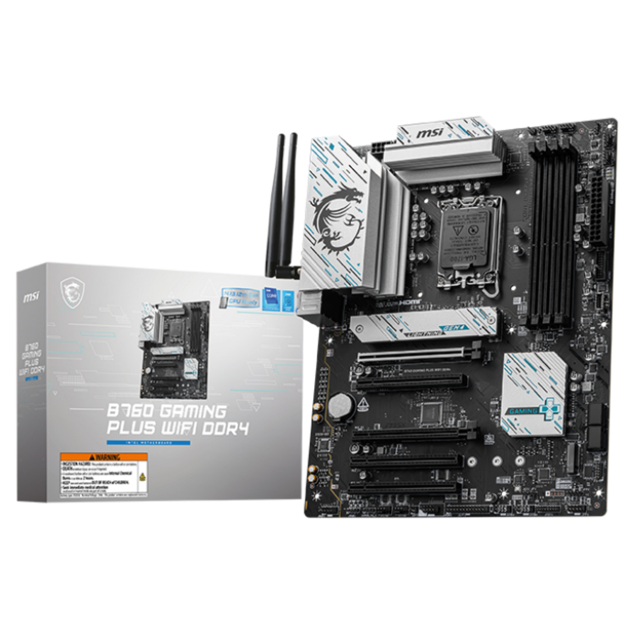 Motherboard MSI B760 GAMING PLUS WIFI (intel b760, lga 1700, atx)-0
