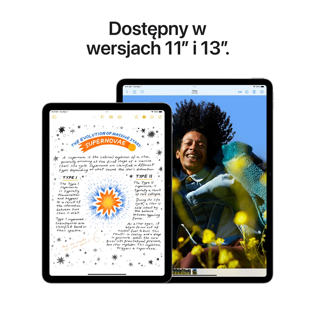 Tablet APPLE iPad Air 6 2024 (13", WiFi, 128GB, Blue) - MV283HC/A-3