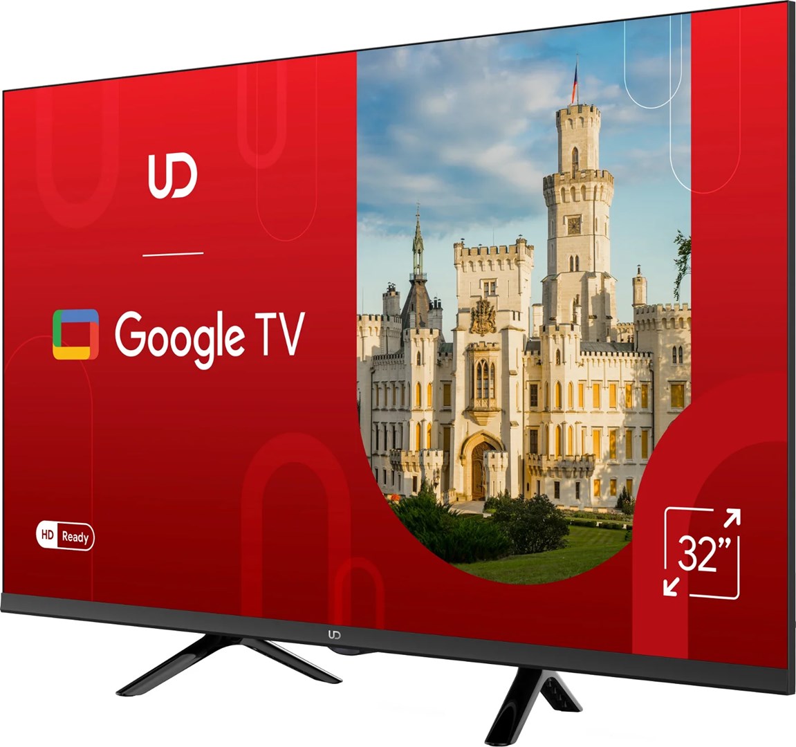 TV UD D- LED 32GW5210S (81 cm, HD Ready, HDR10, Smart TV, Google TV, DVB-T/T2/C/S2)-2