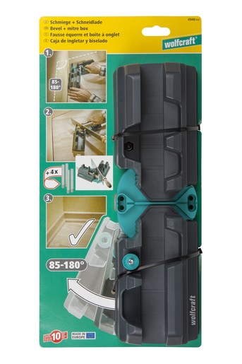 Alat za rezanje WOLFCRAFT Bevel and mitre box crna boja-9